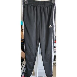Black Adidas Joggers Athletic Pants with pockets Size L (14/16) - EUC